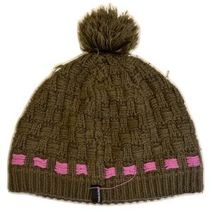 Seirus Hat 3 for 15 SALE CLEARANCE Olive Green Pink Knit Hat